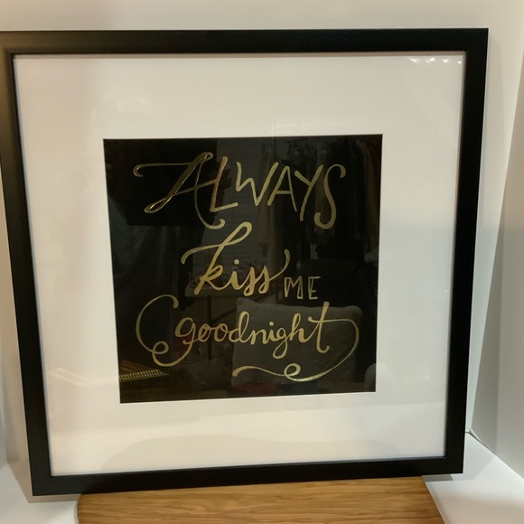 Wall Art - Always Kiss me goodnight 👄 - Picture 6 of 10